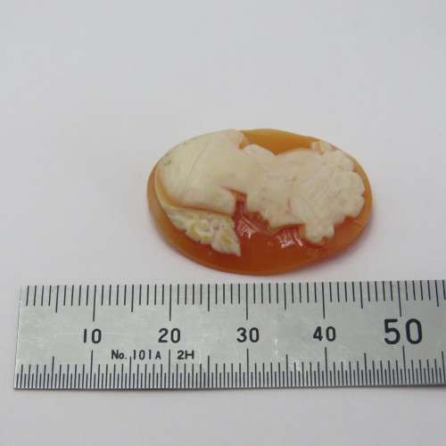 Vintage Cameo for jewellery - 23,1 mm x 30,8 mm