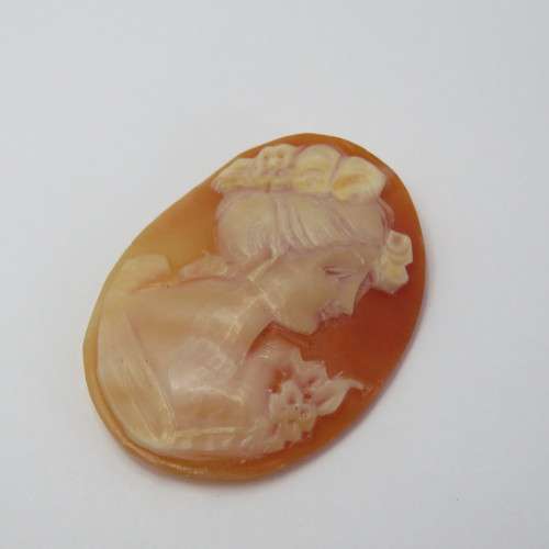 Vintage Cameo for jewellery - 27,0 mm x 35,6 mm