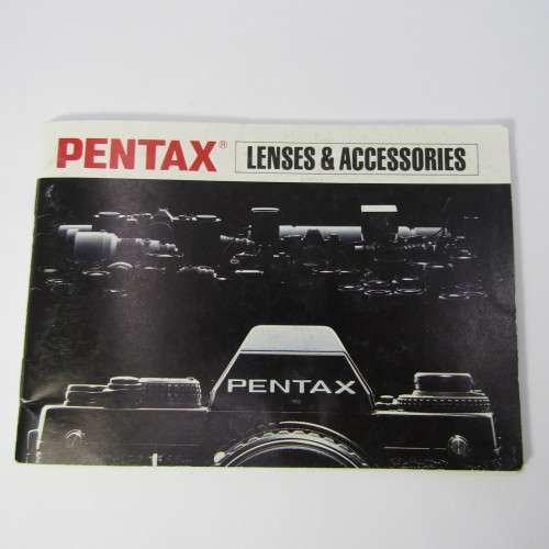Pentax lenses and accessories booklet