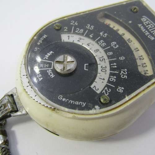 Vintage Bertram Amateur light exposure meter - not working