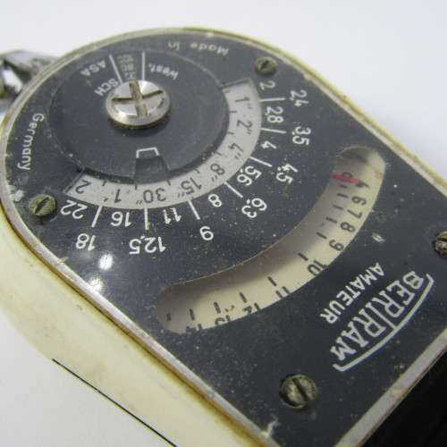 Vintage Bertram Amateur light exposure meter - not working