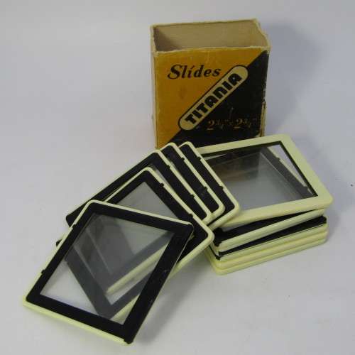 Vintage set of Titania slides 2 3/4 x 2 3/4