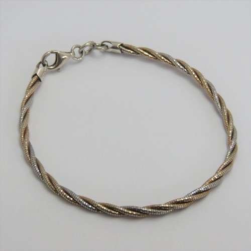 Sterling silver Italian bracelet - Weighs 5,8 g