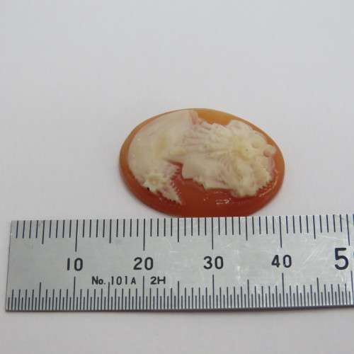 Vintage Cameo for jewellery - 19,4 mm x 25,2 mm