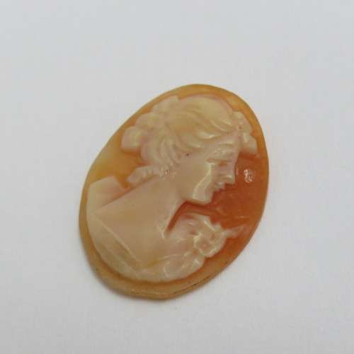 Vintage Cameo for jewellery - 19,2 mm x 24,7 mm