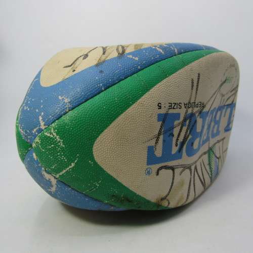 Gilbert Rugby ball signed by 1995 Rugby World Cup France team