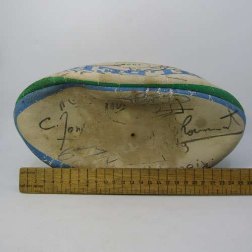 Gilbert Rugby ball signed by 1995 Rugby World Cup France team