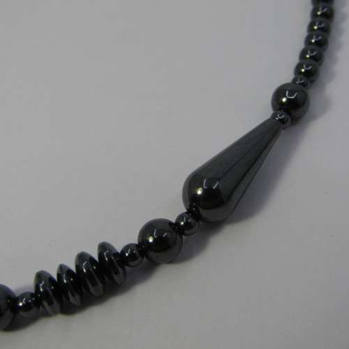 Beautiful Hematite necklace - 45cm