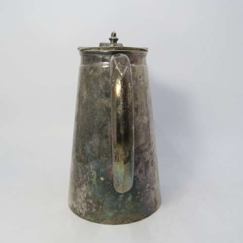 Vintage silver/silverplated coffee pot - Unclear hallmark - Weighs 407,0 grams - Scans 807. silver