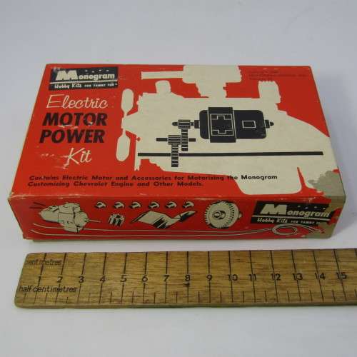 Vintage Monogram electric motor power kit