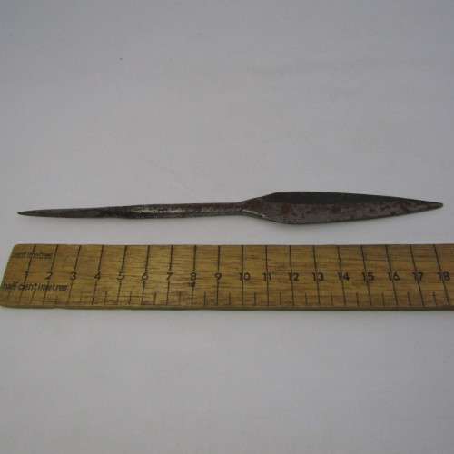 Old spear tip from South West Africa