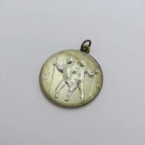 Vintage Gemini Zodiac Pendant