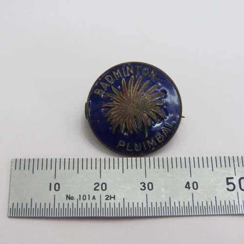 Northern Transvaal Badminton pin badge