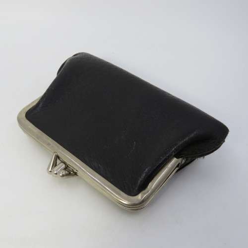 Vintage leather purse from deer skin