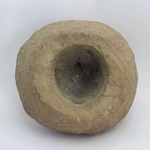 Antique South West African  tribe bored stone weight - Not holed through