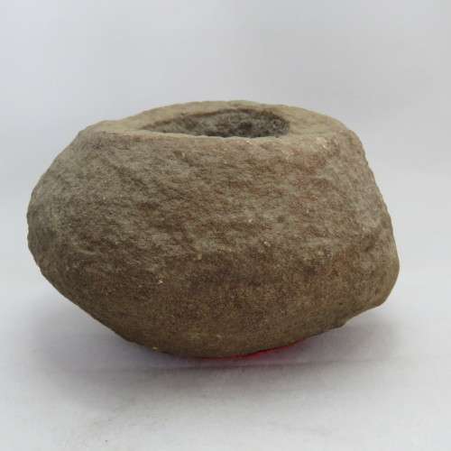 Antique South West African  tribe bored stone weight - Not holed through