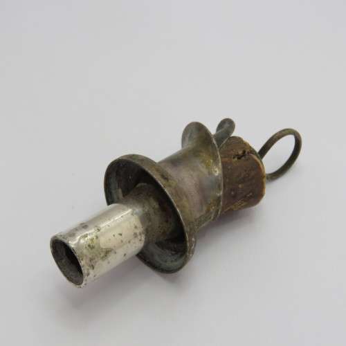 Vintage silverplated wine pourer/stopper
