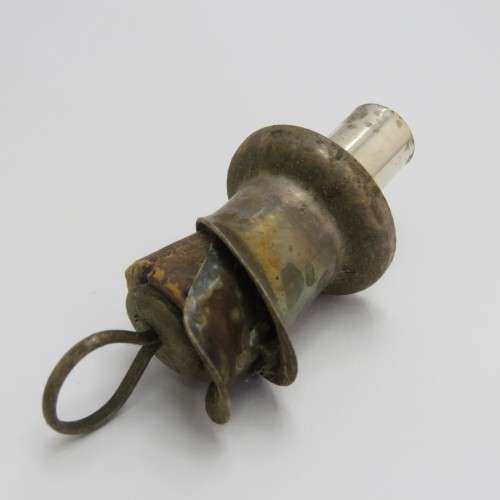 Vintage silverplated wine pourer/stopper