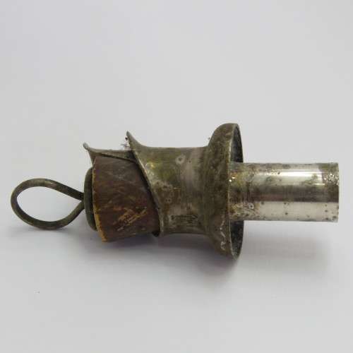 Vintage silverplated wine pourer/stopper