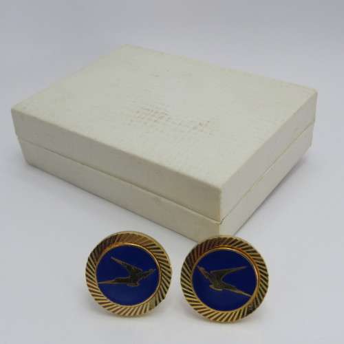 Pair of vintage SA Airways diplomat cufflinks