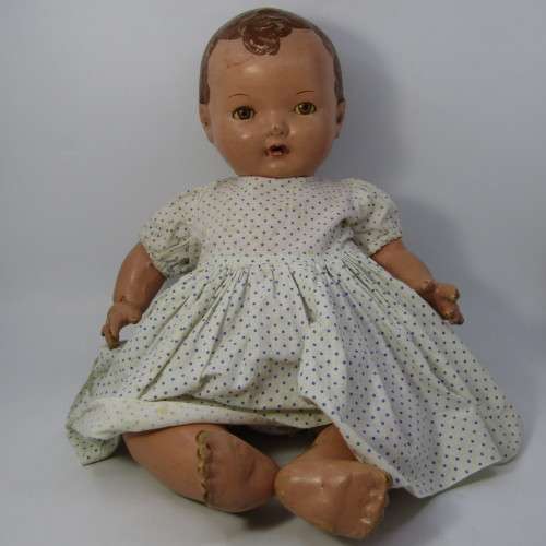 Antique composition doll - 45cm