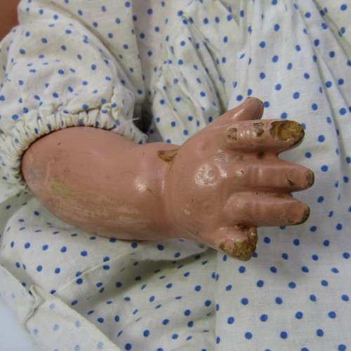 Antique composition doll - 45cm