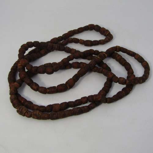 Vintage Himba leather necklace - 84cm