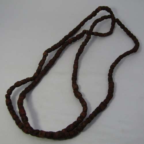 Vintage Himba leather necklace - 84cm