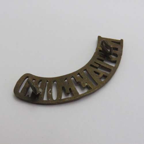 British North Staffordshire regiment shoulder title