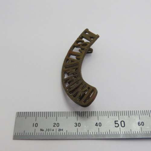 British North Staffordshire regiment shoulder title