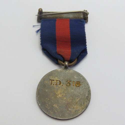 1939-1941 South African Safe Driving Award medal - TD 318
