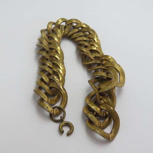 Royal Army Helmet chin strap chain - Length 18 cm