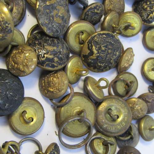 Lot of Royal Army uniform buttons