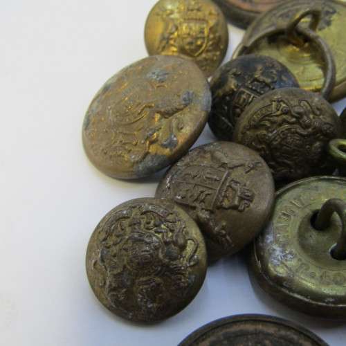 Lot of Royal Army uniform buttons