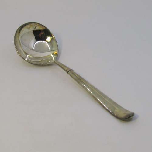 Vintage silver plated sauce ladle