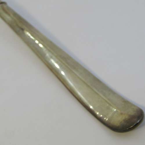 Vintage silver plated sauce ladle