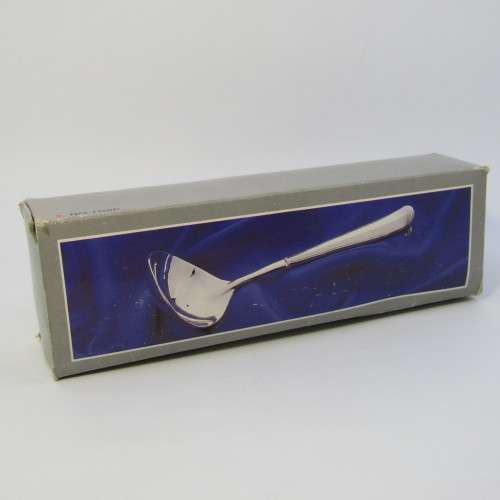 Vintage silver plated sauce ladle
