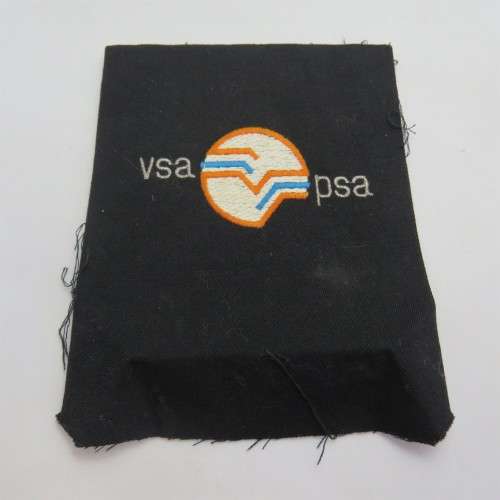 Vintage Public Servants association cloth blazer badge