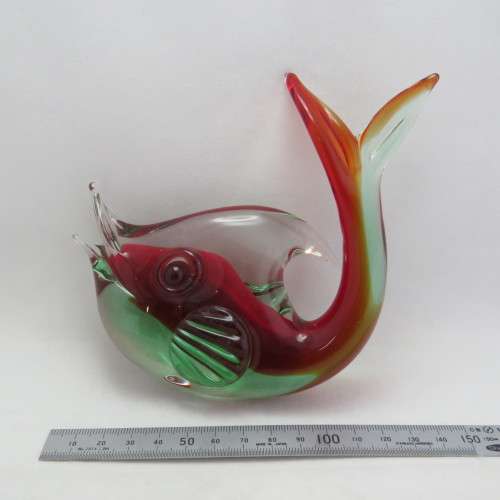 Beautiful Murano glass fish figurine