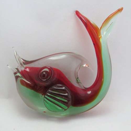 Beautiful Murano glass fish figurine
