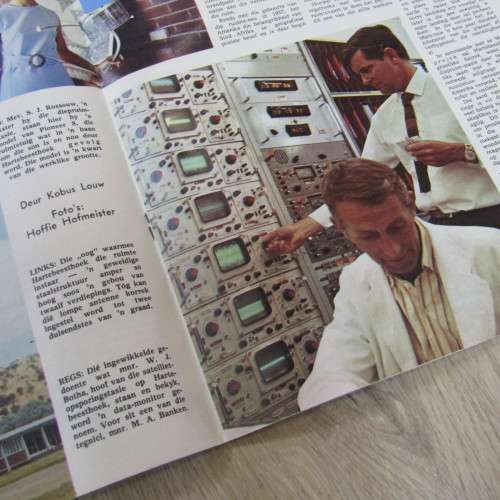 Items that belonged to Willem J Botha, Principal of SA Space-Flight tracking and data - 1960`s