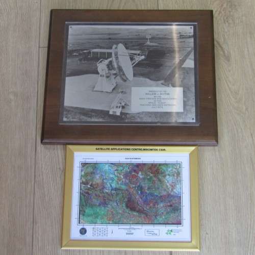 Items that belonged to Willem J Botha, Principal of SA Space-Flight tracking and data - 1960`s