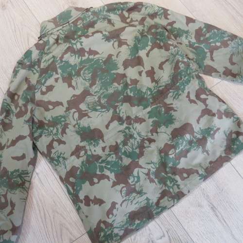 Koevoet Camo jacket with wool inner - Police 2nd Pattern - Size medium - Sizes in description