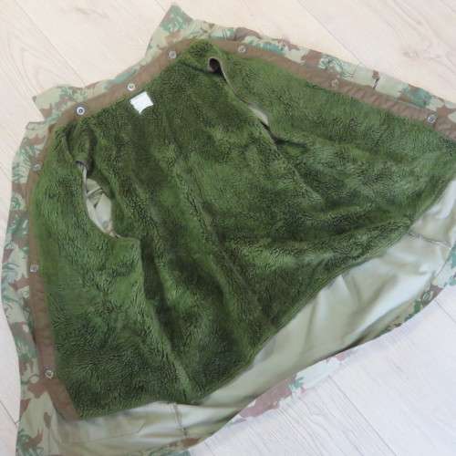 Koevoet Camo jacket with wool inner - Police 2nd Pattern - Size medium - Sizes in description