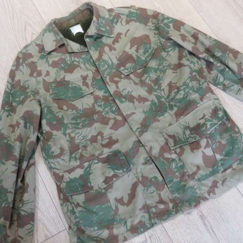 Koevoet Camo jacket with wool inner - Police 2nd Pattern - Size medium - Sizes in description
