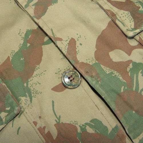 Koevoet Camo jacket with wool inner - Police 2nd Pattern - Size medium - Sizes in description