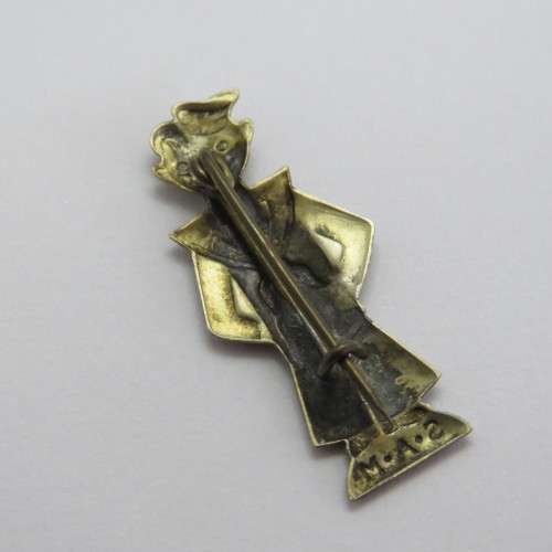 WW2 SA Navy Sailor SAM patriotic badge - SA Union Defence Force