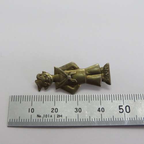 WW2 SA Navy Sailor SAM patriotic badge - SA Union Defence Force
