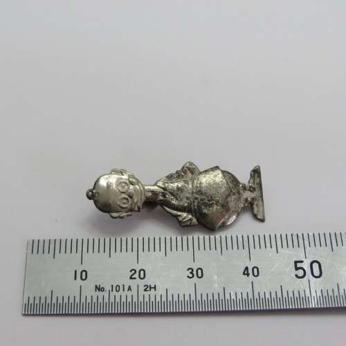WW2 SA Navy Sam`s father patriotic badge - SA Union Defence Force