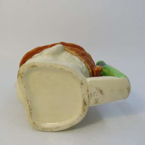 1930`s Don Brandman Australian Cricketer small porcelain toby jug - No makers mark - Very rare